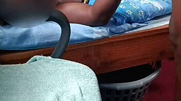 real african couple unleashes massive cumshot clip