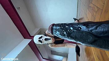 Camila Vegas casts Halloween pleasure spell 😈