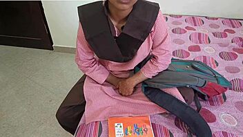 Hot desi pounded doggystyle in coaching room Hindi screams!