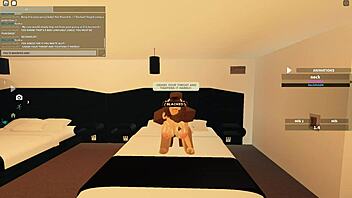 ROBLOX PORN: Cute Whore Deepthroats BBC Rides Doggy Squirts Cum!