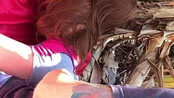 Outdoor Fuck Doll Bent Over Ass Pounded