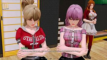 playing harem hotel episode 161 hot action