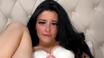 american teen exchange student masturbates horny solo squirting orgasm on webcam