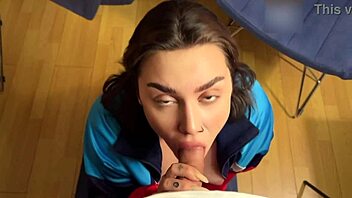 Russian College Student Fucks Doggystyle POV First Day