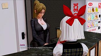 playing harem hotel episode 161 hot action