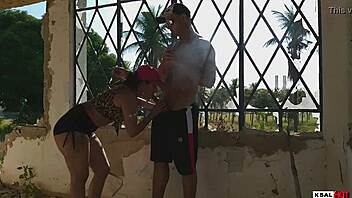 Ksal Hot Fucks Abandoned House Veranda Kitchen Publicly