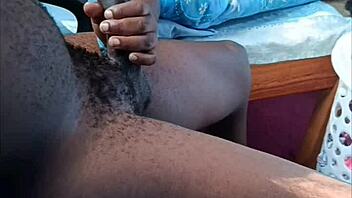 real african couple unleashes massive cumshot clip