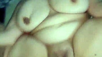 huge saggy tits bounce in fat mexican mature bedtime rough pounding