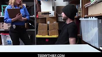 krissy lynn milf chases shoplifter's big dick