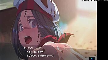 Japanese babe masturbates intensely with magical toy