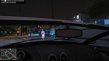 in gta 5 pov, banging the first hooker feels so real and dirty