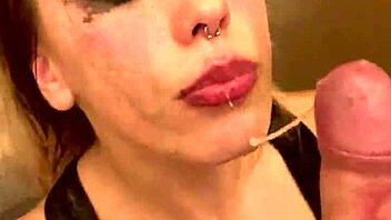 toilet piss whore overflowing with thick hot sperm loads!