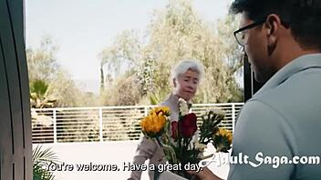 Max crosses lines tricking kinky indian milf mother-in-law into cowgirl ride