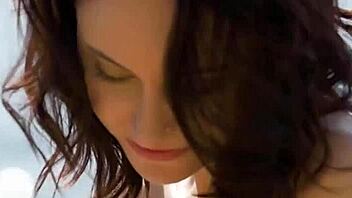 Petite teen model reveals small tits outdoors?