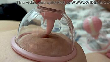 crazy games with her big milky natural tits up close