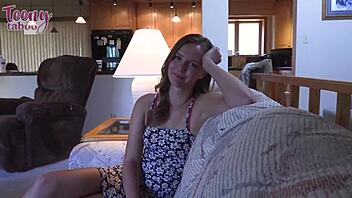 Nasty Stella lets Seth creampie her womb