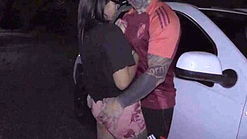 Fucking best friend's girl anally in swamp