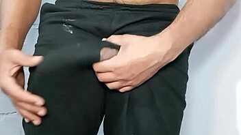 Brazilian bodybuilder yuri gaucho jerks massive cock exploding cum pov