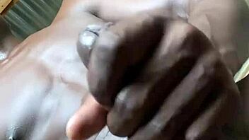 kingtaiza masturbates solo with monster cock in january retro homemade