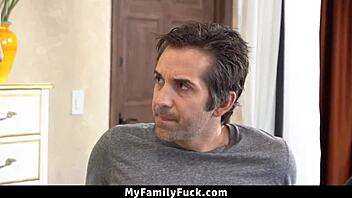 Stepdaughter Convinced for Cash-Pounding Family Fuck Sessions