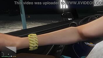 in gta 5 pov, banging the first hooker feels so real and dirty