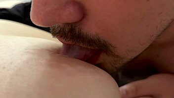 crazy games with her big milky natural tits up close