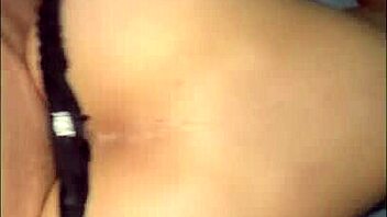 NARROW ASS EBONY IN LINGERIE SQUIRTS HARD DURING HOMEMADE FUCK