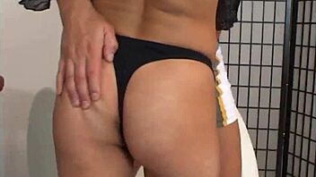 redhead gags chokes deepthroat cum swallowing rough