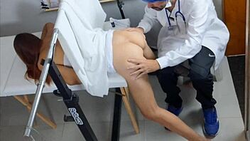 novinha's gyno visit turns into wild pussy pounding