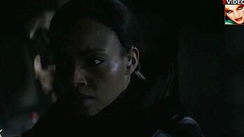 Meagan Tandy's Perfect Ebony Ballbusting Knee To Groin In Batwoman