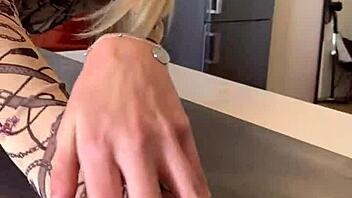 sophie van loo's sexy legs in heels and leggings tease wildly?