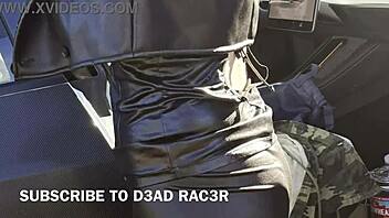 I'm pushing this dick deep racer style!