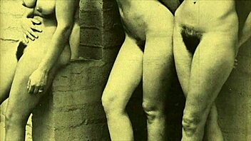 vintage retro orgy with hairy pussy blowjobs