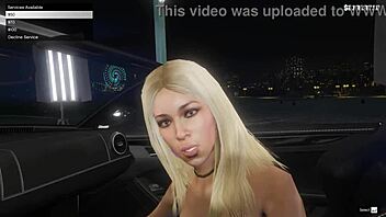 in gta 5 pov, banging the first hooker feels so real and dirty