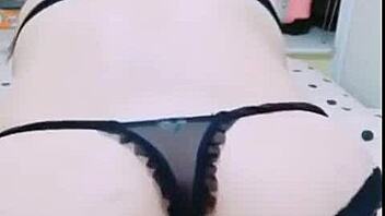 Stunning beauty's massive white tits tease in solo selfie reveal