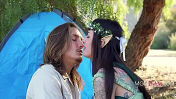 🌿 milf forest keeper spoons wet big tits cosplay lover 😏🍃