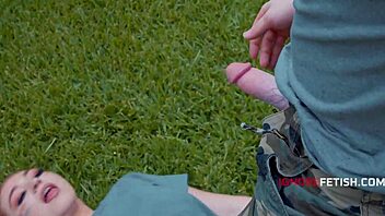 horny teens ride cocks at military boot-y camp