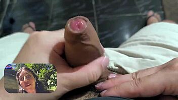 I go crazy with public cumwalk then blow monster cock in crowded toilet