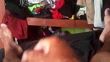me jerking off till i explode brazilian amateur creampie