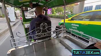 Tattooed Thai milf picked up for hardcore pounding