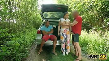 hunt4k guy pays big cash to fuck horny czech milf wife while old man watches