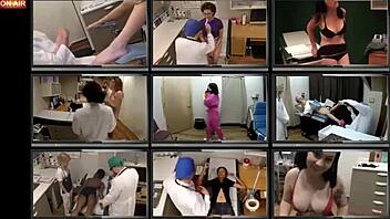 Channy Crossfire's intense nurse patient exam spreads wide