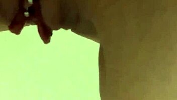 my pretty pierced pussy peeing in bathroom 😍 solo milf fun