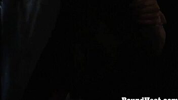 Hey, check out this curvy lesbian slave bound outdoors after getting caught