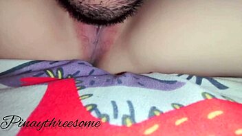 my fave curvy pinay hairy pussy creampie ride moans