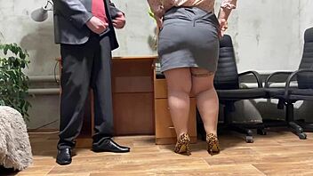 Stepmom's Naughty Nylon Leg Fetish Cum Dripping Confessions