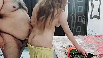 pakistani housewife seduces husband intimately