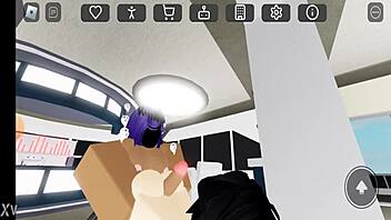 Roblox BBC futa pounds white girl with monster cock part 2