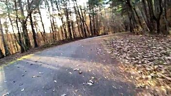 clitlicker662 update 21 flashing sloppy outdoor forest clit licking orgasm uncensored