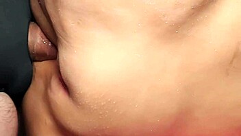 close up on her fat shaved pussy as the fuck doll takes double penetration toys deep